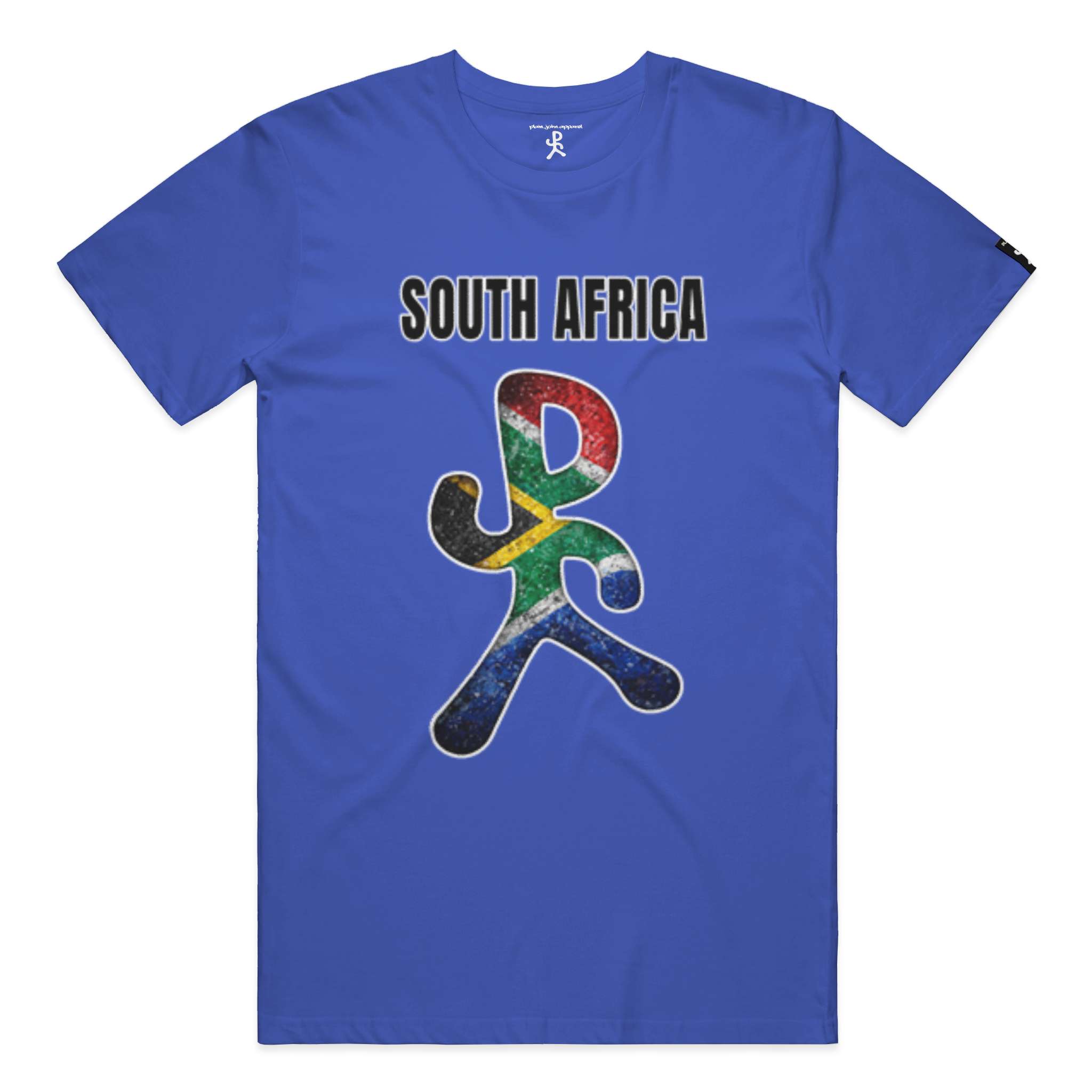 South Africa Royal Blue Running Man Tee