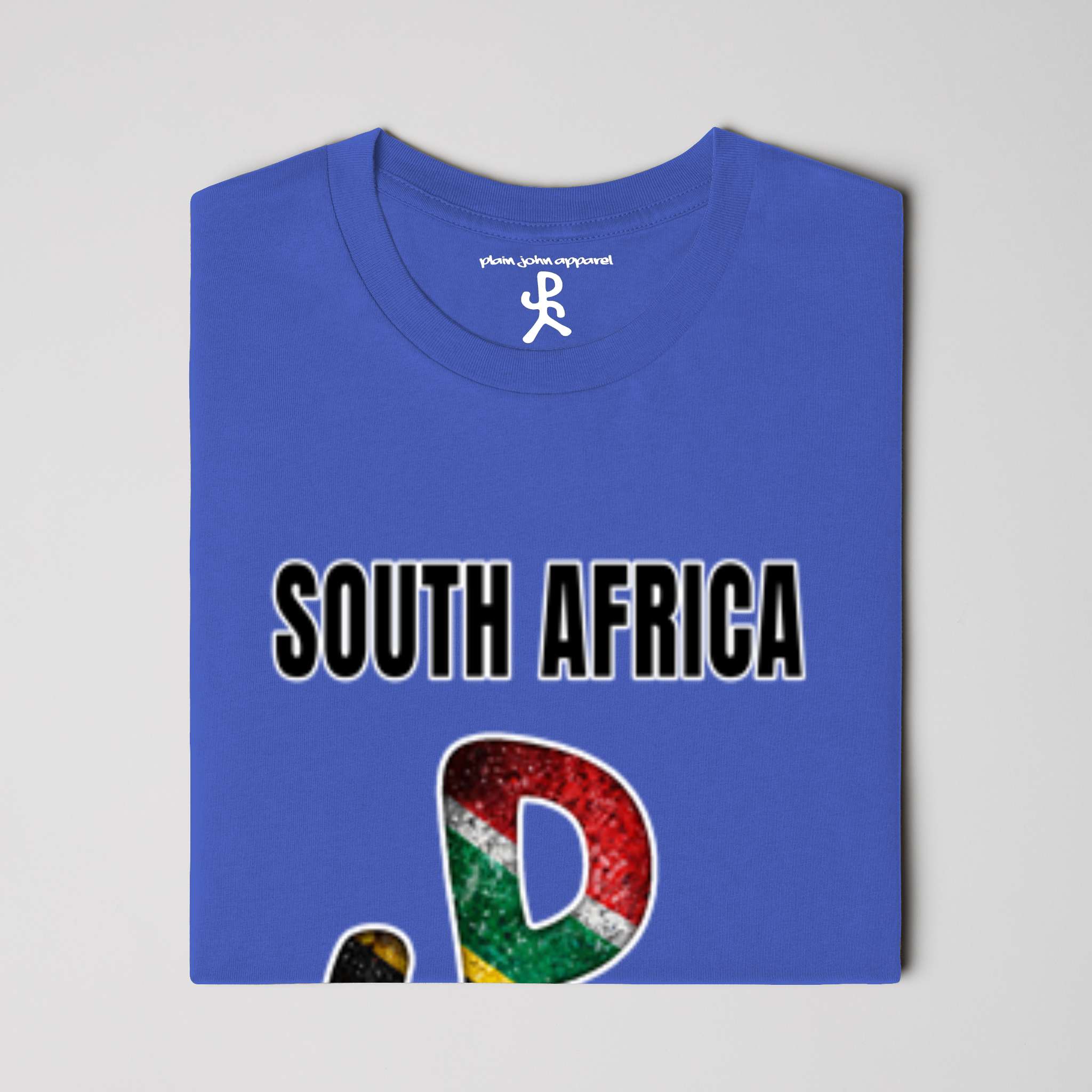 South Africa Royal Blue Running Man Tee