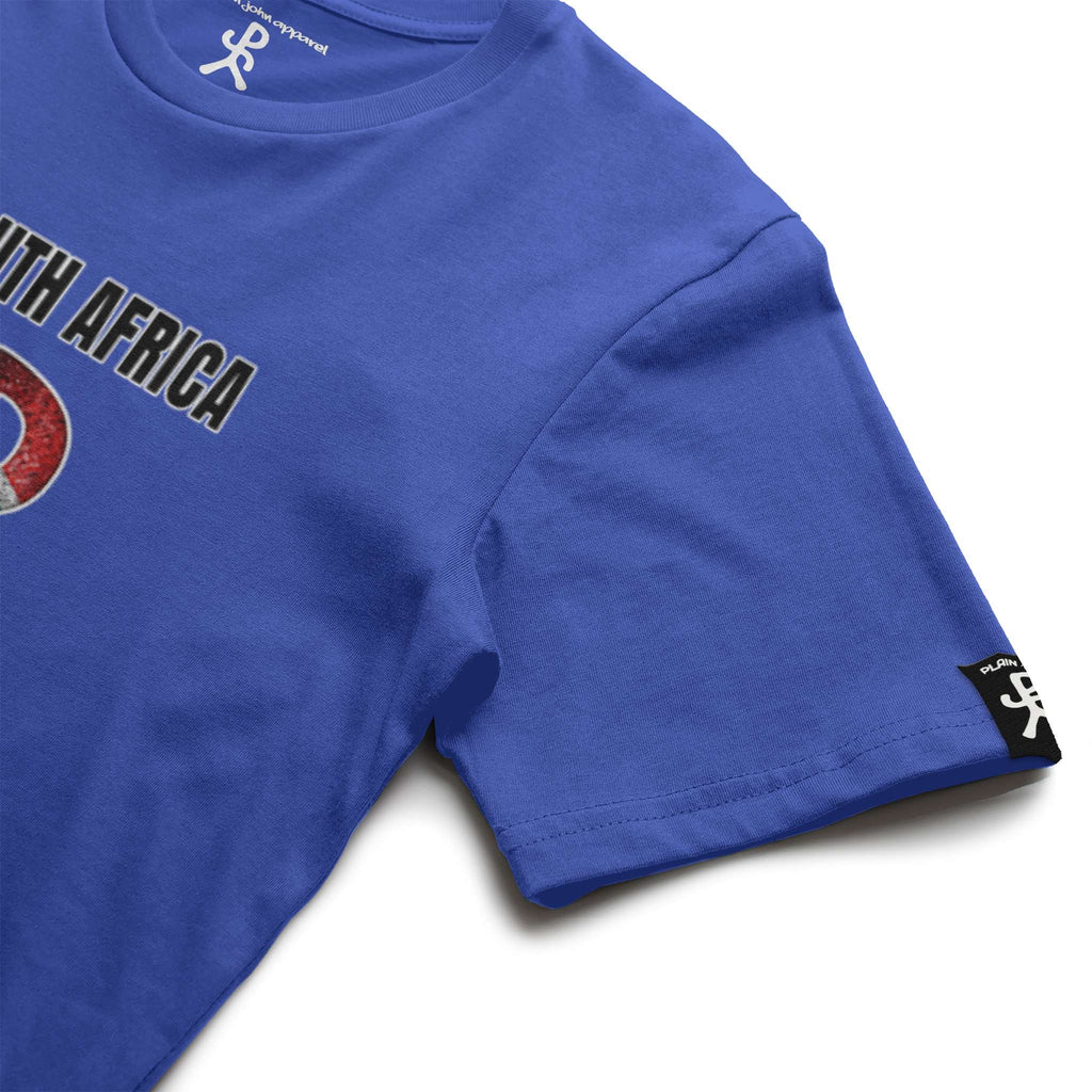 South Africa Royal Blue Running Man Tee