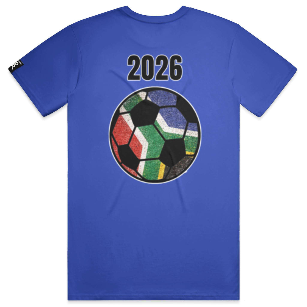 South Africa Royal Blue Running Man Tee