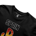 Spain Black Running Man Tee