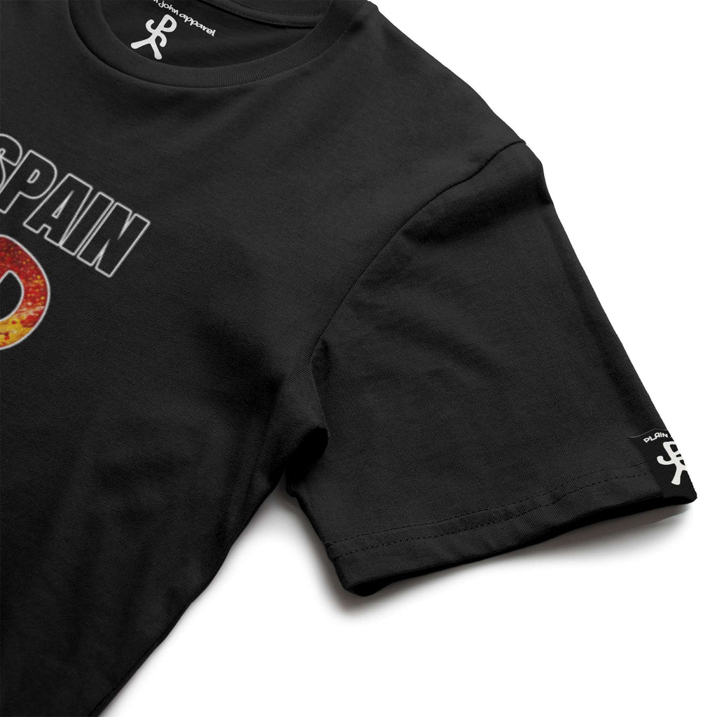 Spain Black Running Man Tee