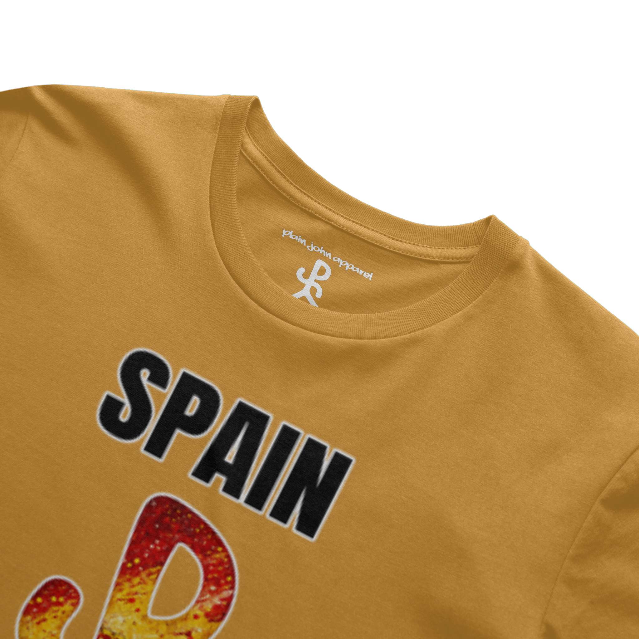 Spain Mustard Running Man Tee
