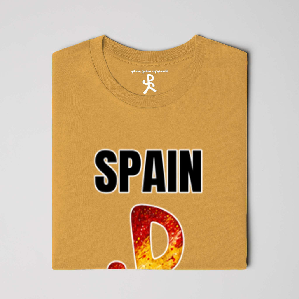 Spain Mustard Running Man Tee