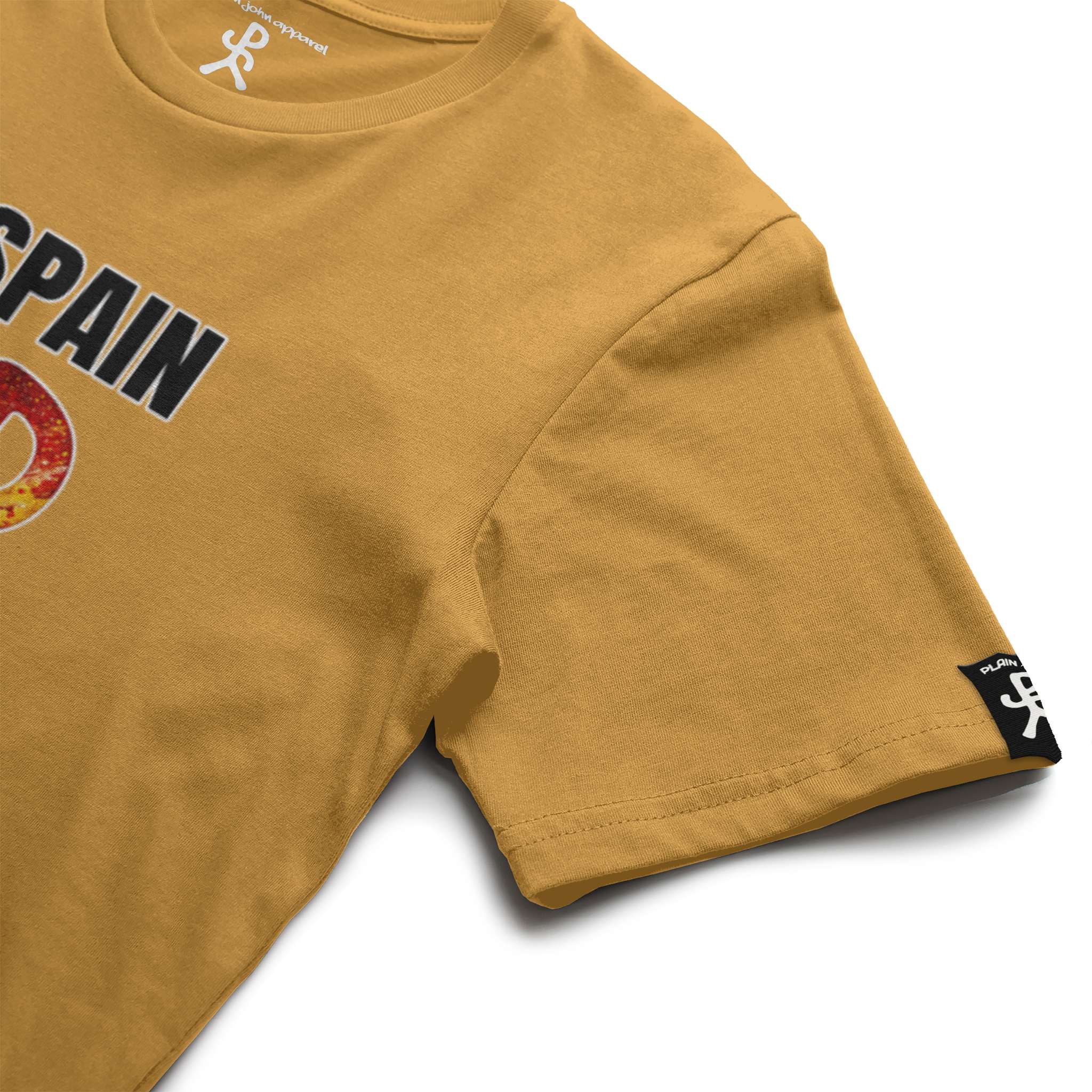 Spain Mustard Running Man Tee
