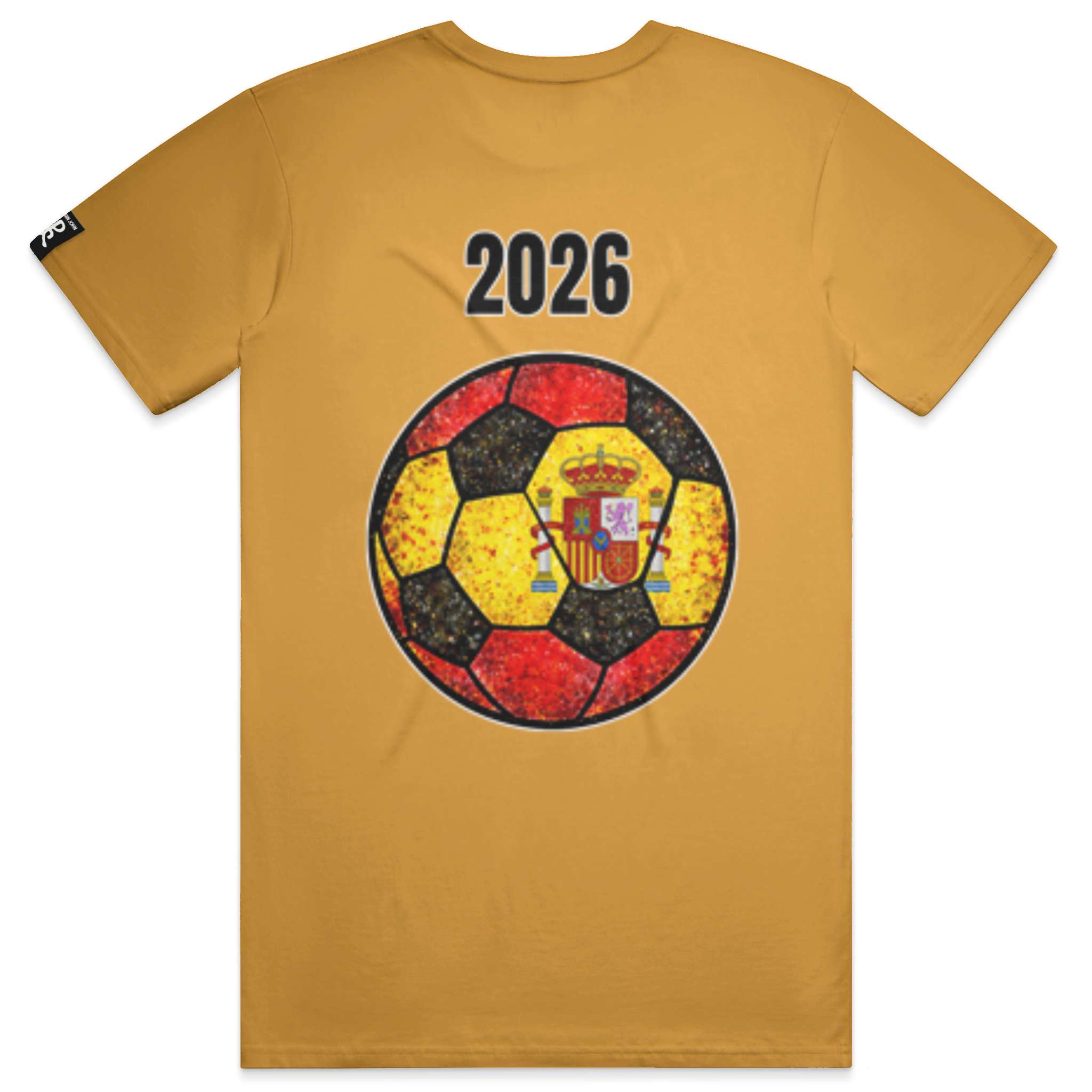 Spain Mustard Running Man Tee