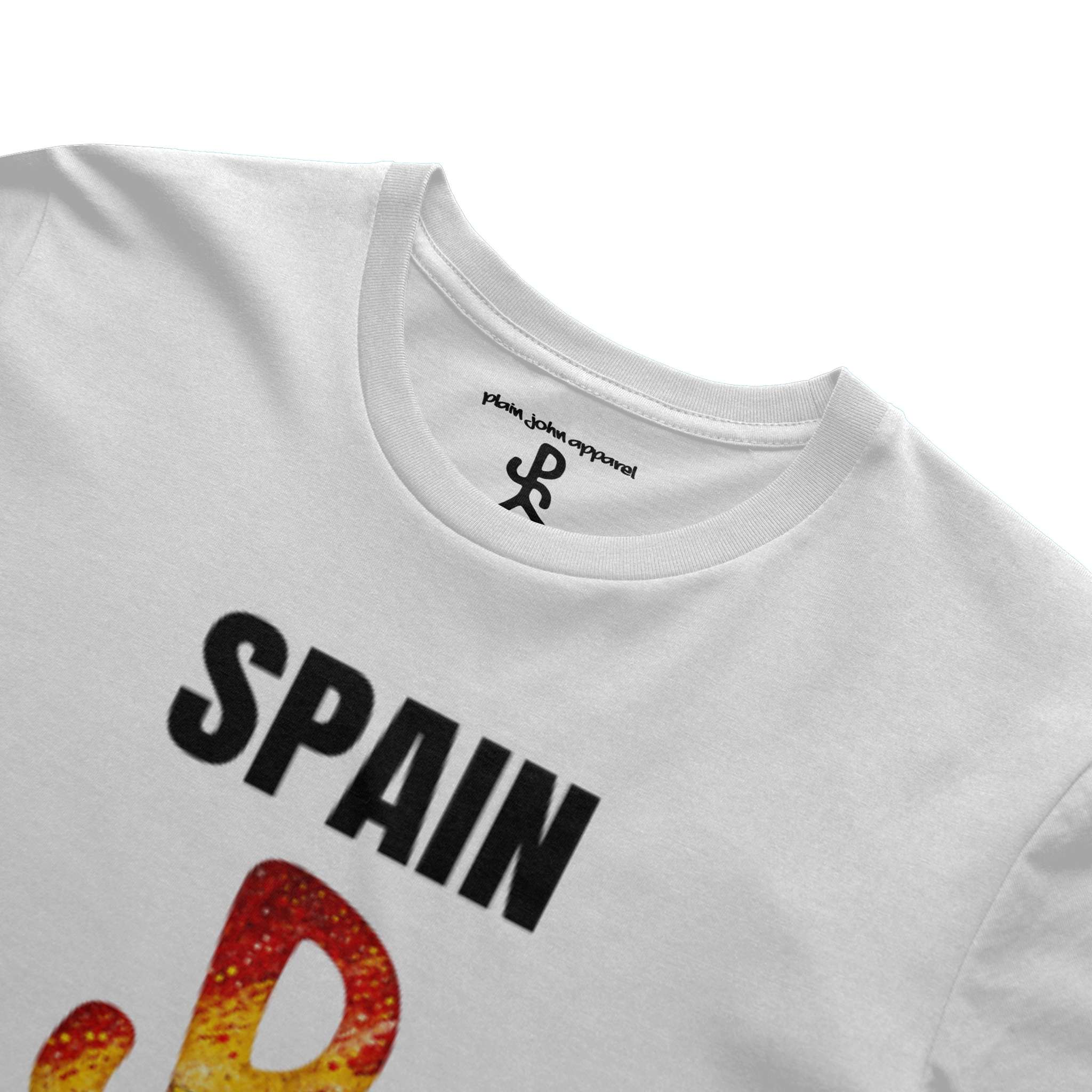 Spain White Running Man Tee