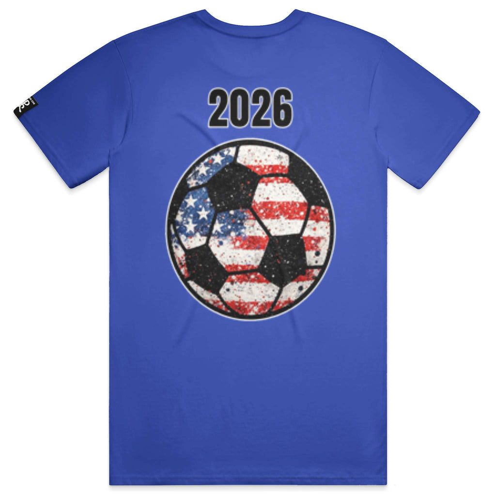 USA Blue Running Man Tee